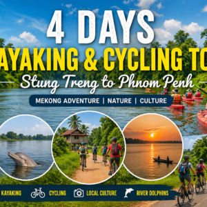 4 Days Cambodia Kayaking and Cycling Tour